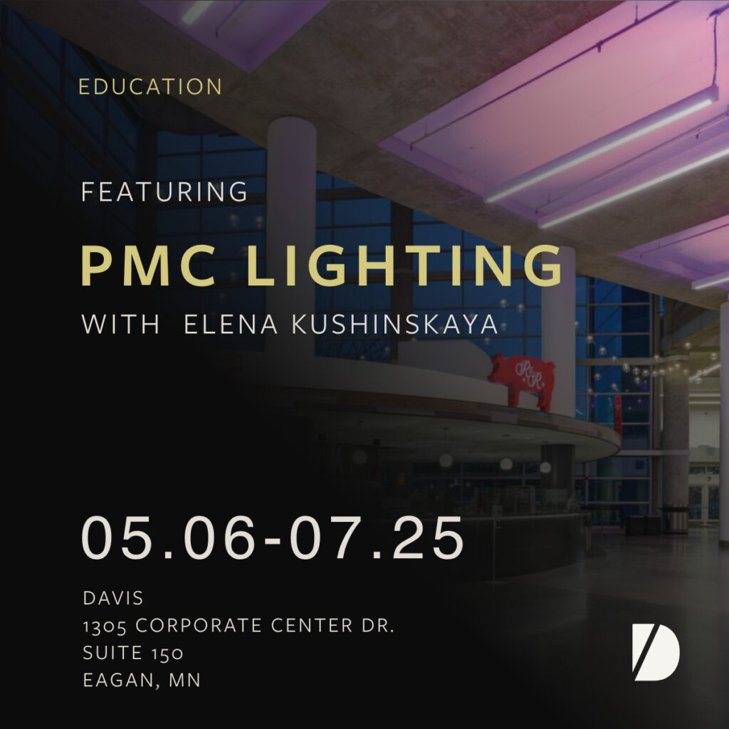PMC Lighting event with Elena Kushinskaya details